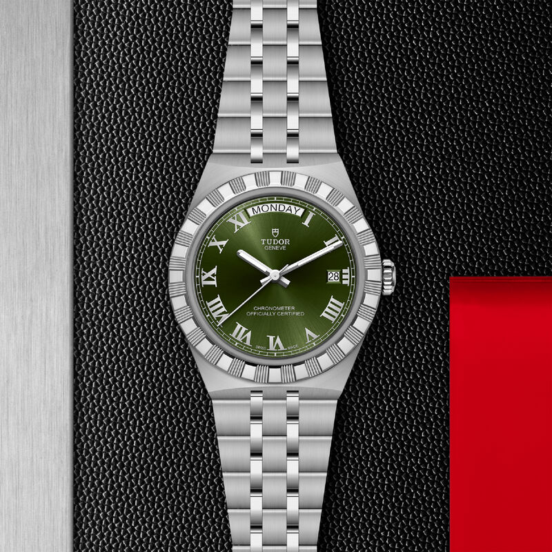 TUDOR Royal Green Dial Watch, 40mm image number 2