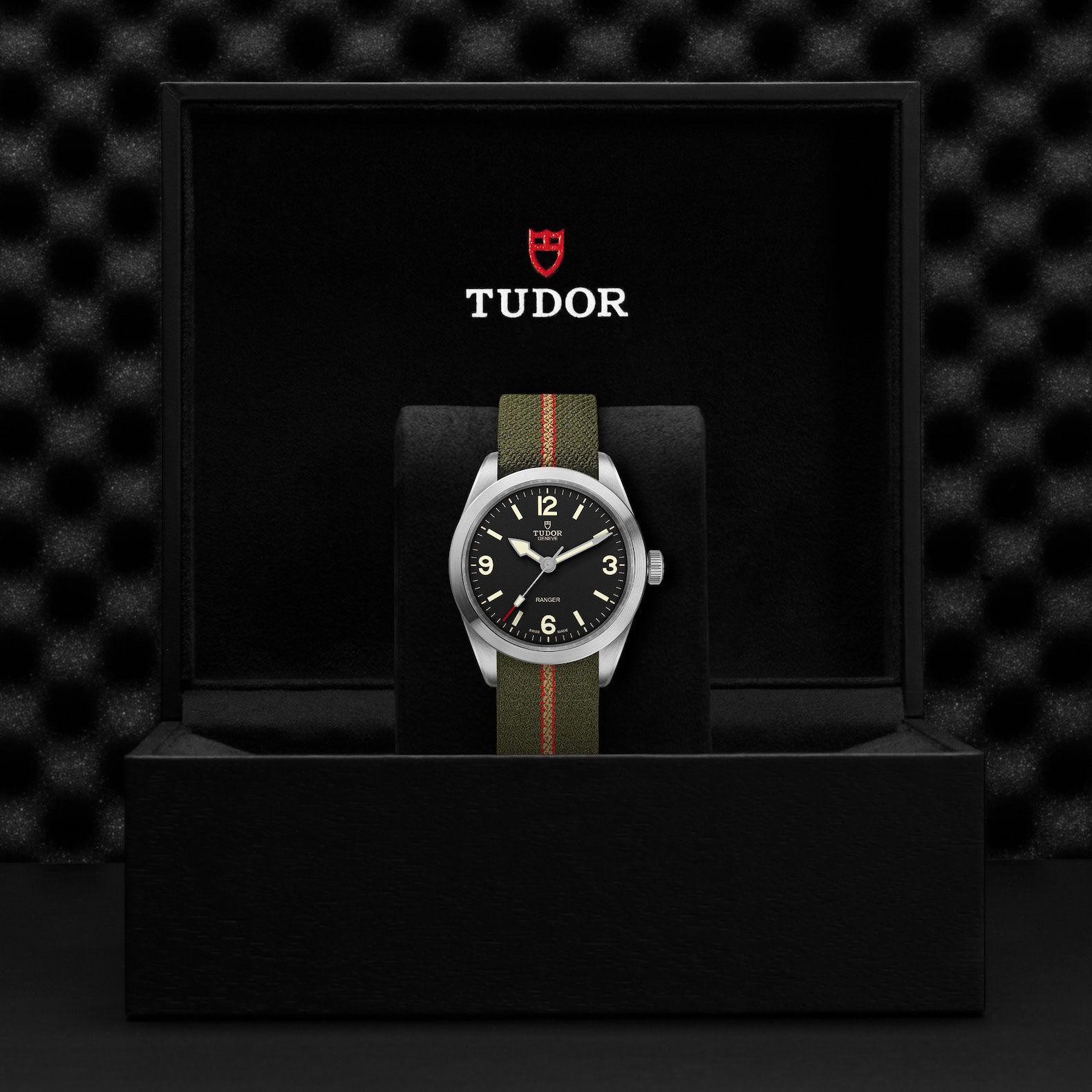 TUDOR Ranger Watch Black Dial, 39mm
