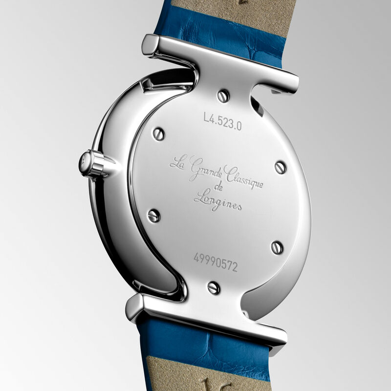 Longines La Grande Classique Blue Diamond-Paved Dial Watch,  29mm image number 2