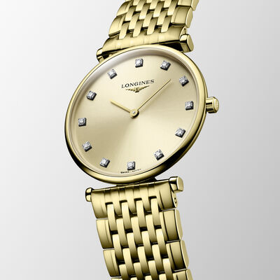 Longines La Grande Classique de Longines Gold Dial Watch, 29mm