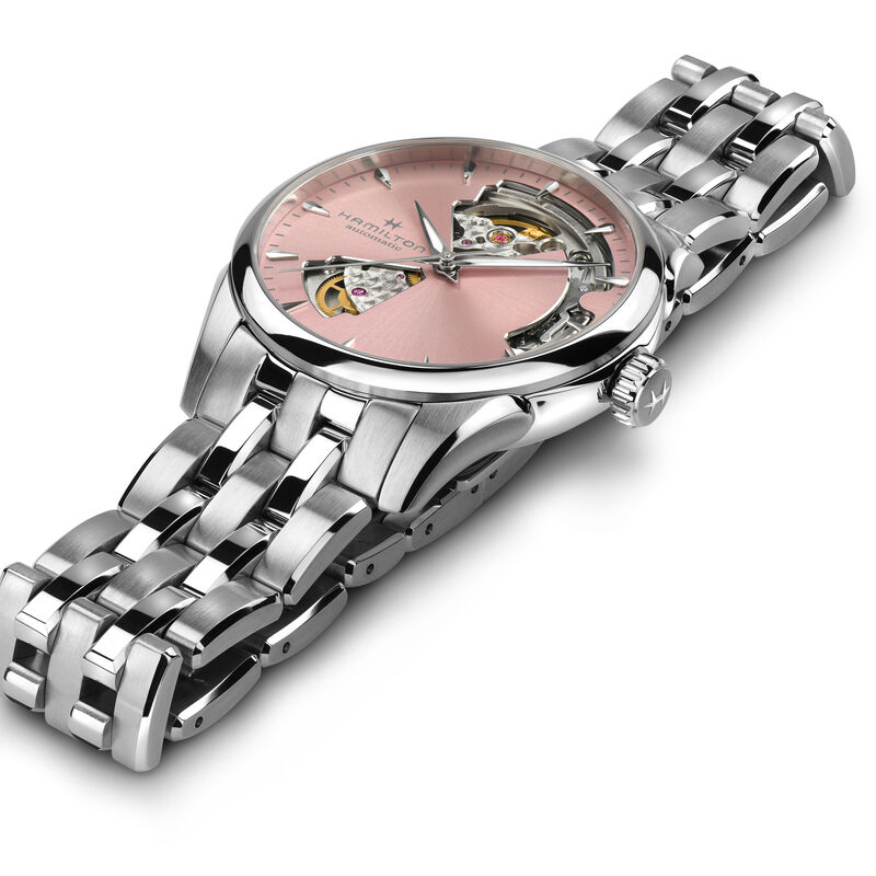 Hamilton Jazzmaster Open Heart Lady Auto Watch Pink Dial, 36mm image number 1