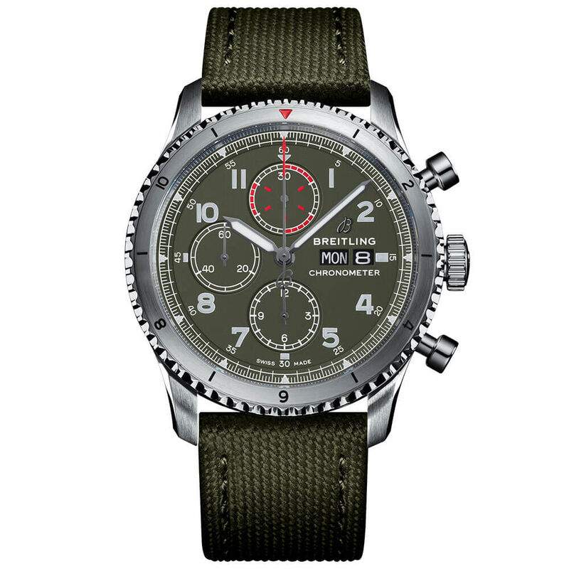 Breitling Aviator 8 Chronograph 43 Curtiss Warhawk Watch, 43mm image number 0