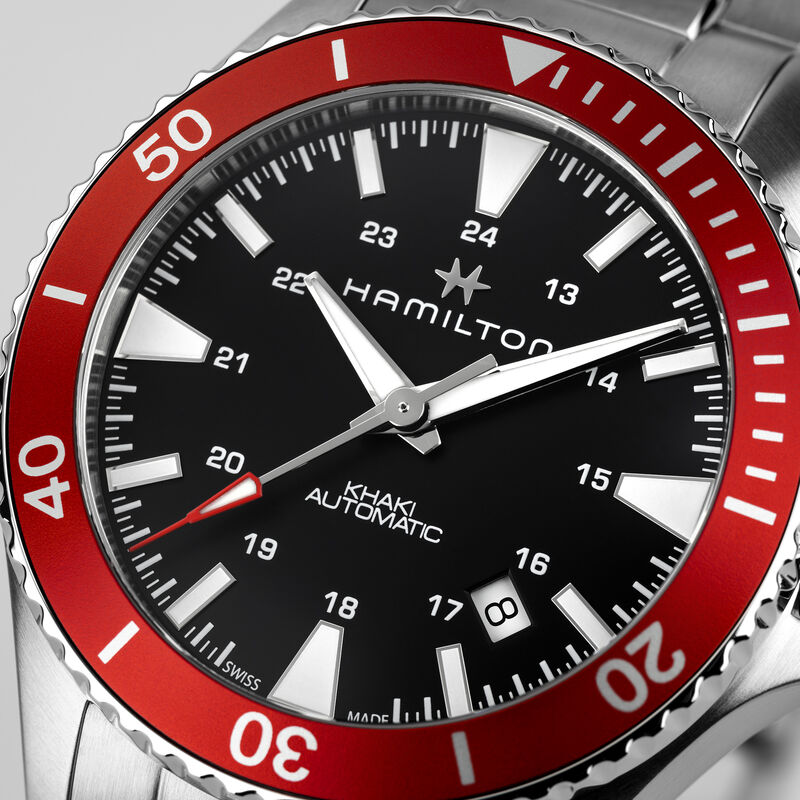 Hamilton Khaki Navy Scuba Auto Black Dial Watch, 40mm image number 2