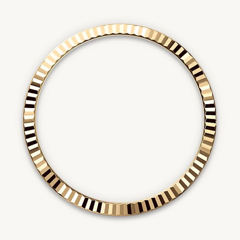 rolex day-date in 18 ct yellow gold, m128238-0045 - fluted bezel - ben bridge
