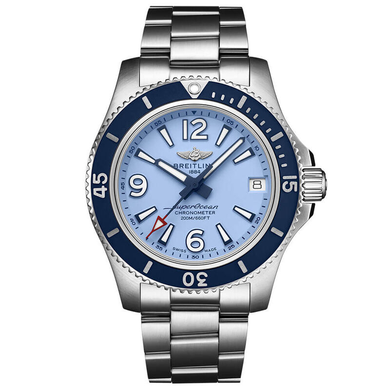 Breitling Superocean Automatic 36 Blue Steel Watch, 36mm image number 0