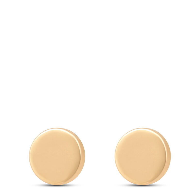 Baby Screwback Stud Earrings, 14K Yellow Gold image number 0