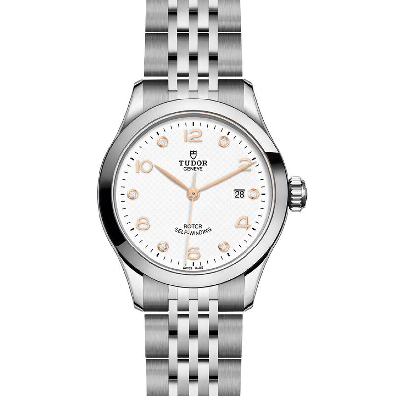 TUDOR 1926 Watch Steel Case White Dial Steel Bracelet, 28mm image number 1