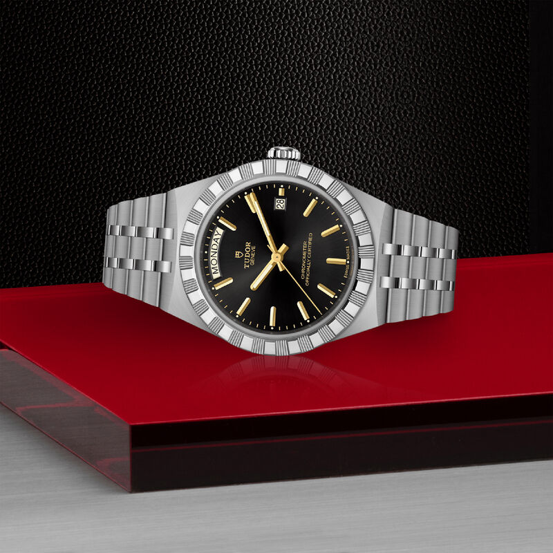 TUDOR Royal Black Dial Watch, 36mm image number 3