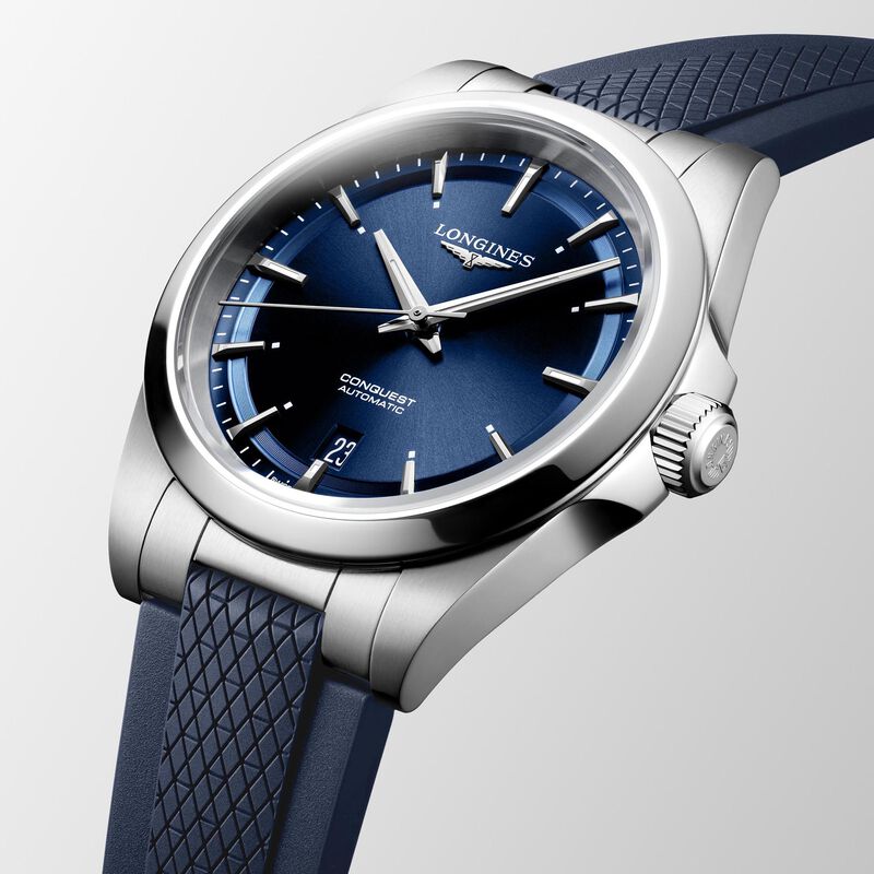 Longines Conquest Blue Dial Watch, 38mm image number 2
