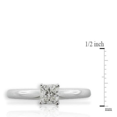 Ikuma Canadian Princess Cut Diamond Solitaire Ring 14K, 1/2 ct.