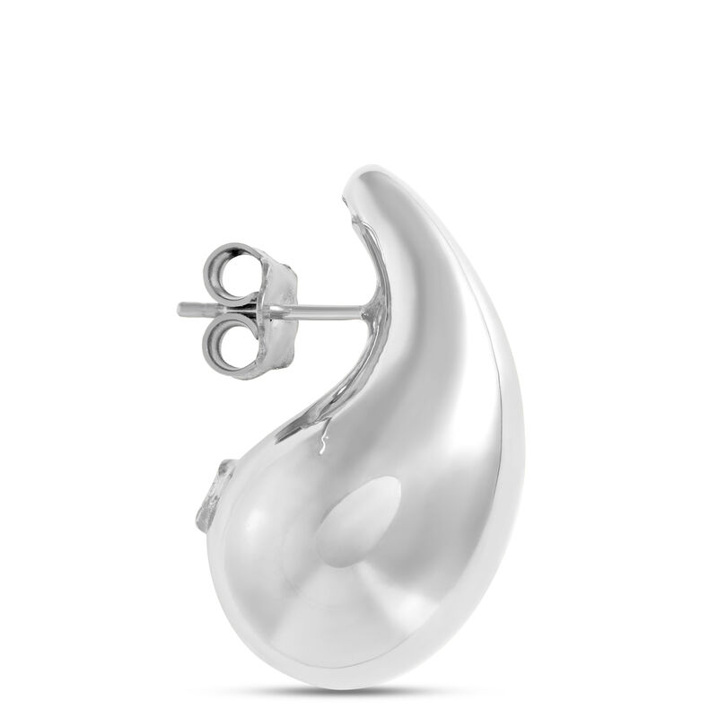 Toscano Teardrop Stud Earrings, 14K Yellow Gold image number 2