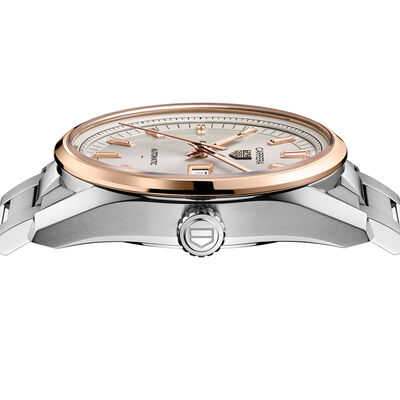 TAG Heuer Carrera Day-Date Beige Dial Watch, 41mm