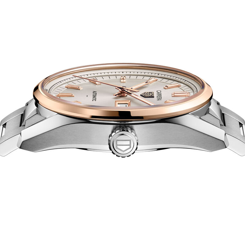 TAG Heuer Carrera Day-Date Beige Dial Watch, 41mm image number 1