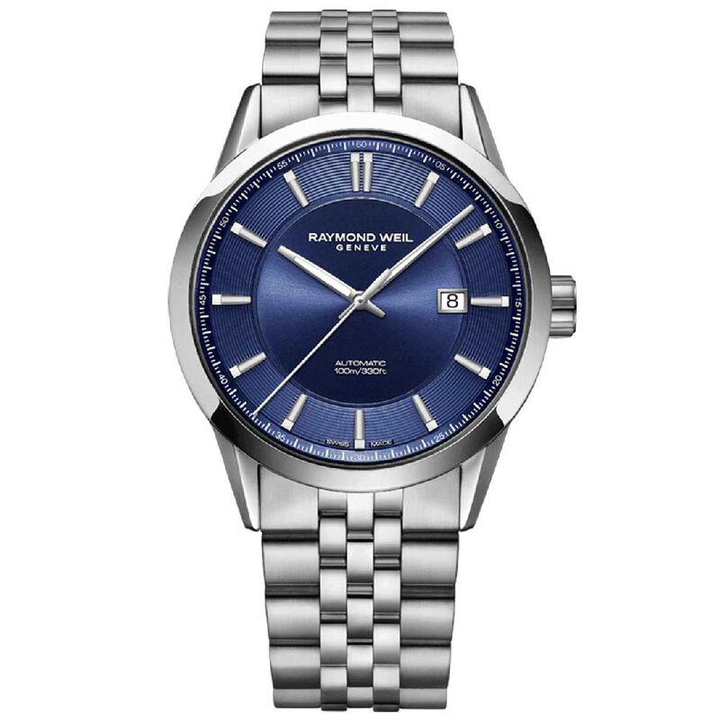 Raymond Weil Freelancer Automatic Watch Blue Dial, 42mm image number 0