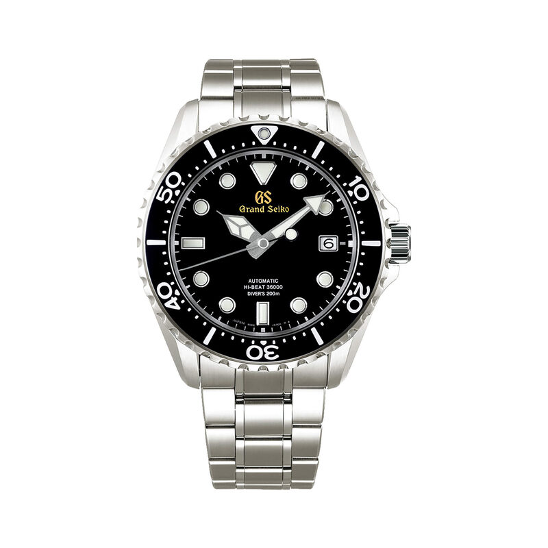 Grand Seiko Sport Collection Watch Black Dial Titanium Bracelet, 43.8mm image number 0