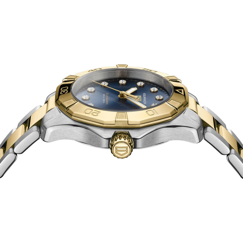 TAG Heuer Aquaracer Professional 200 Solargraph Blue Dial Watch, 34mm image number 3