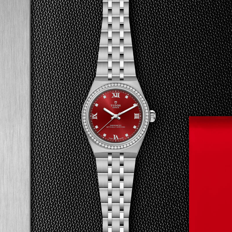 TUDOR Royal Red Dial Watch, 30mm image number 2