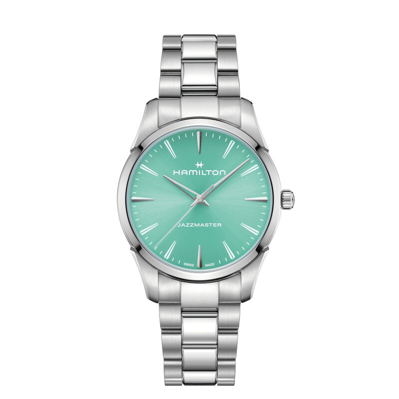 Hamilton Jazzmaster Quartz Blue Dial Watch, 40mm image number 0