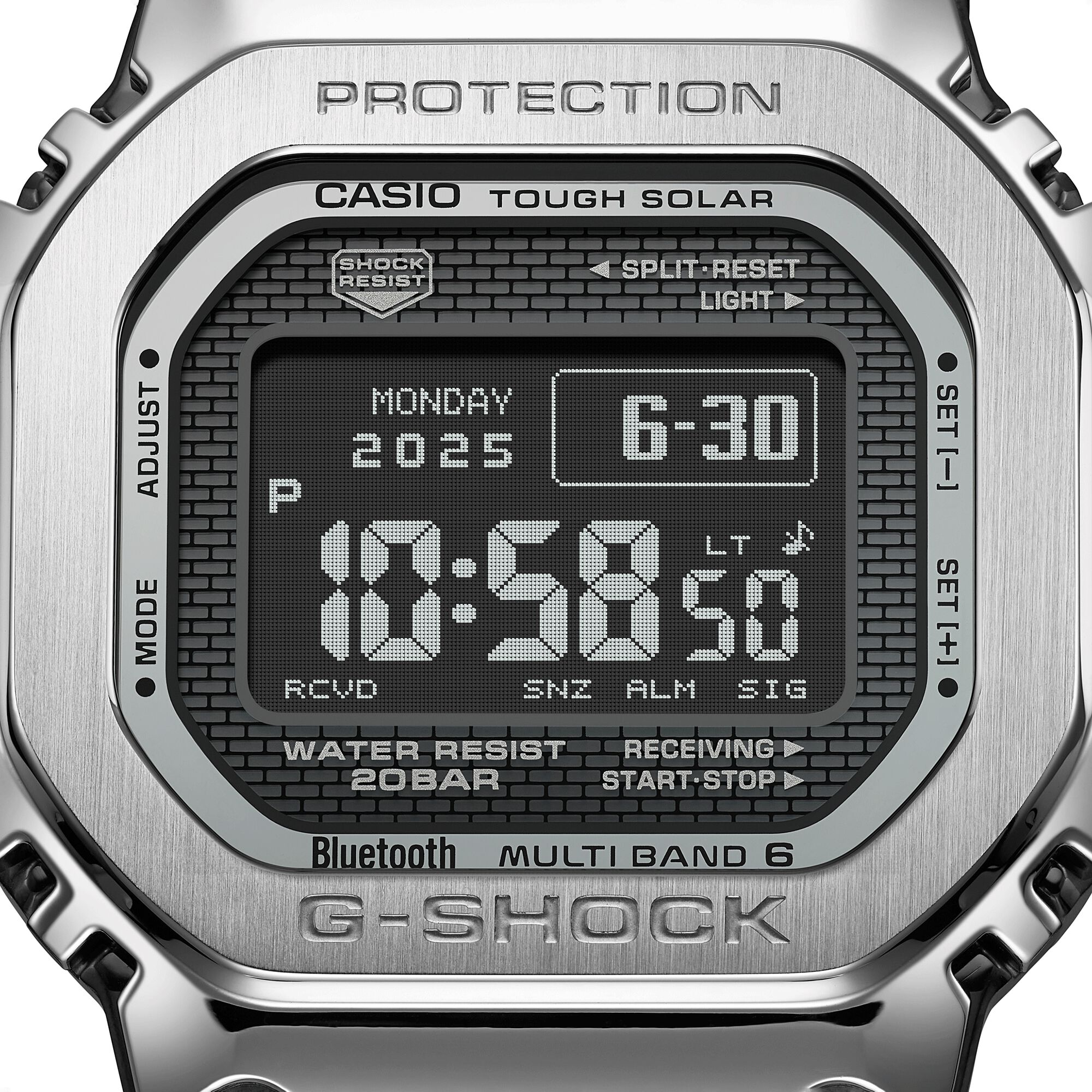 G-Shock Full Metal Series Black Dial Watch, 43.6mm