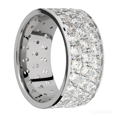 14K White Gold with Polish Finish