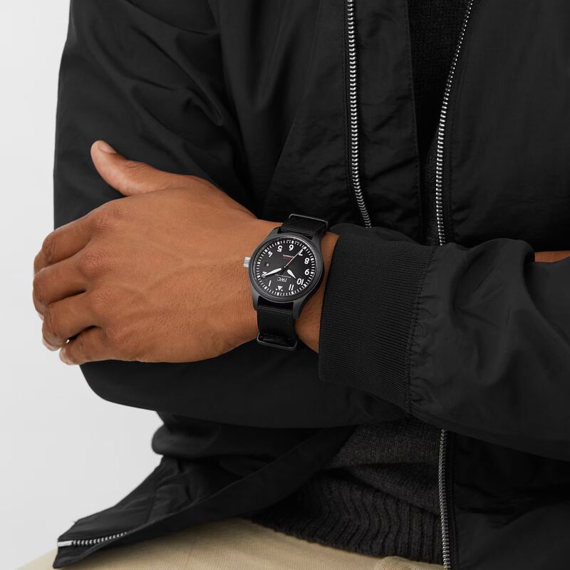 IWC Pilot&rsquo;s Watch Automatic TOP GUN Black Dial Watch, 41mm image number 3