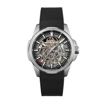 NORQAIN Independence Skeleton Dial Watch, 42mm