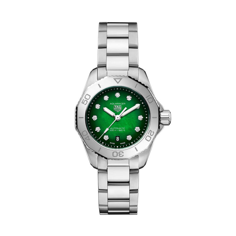 green tag watch