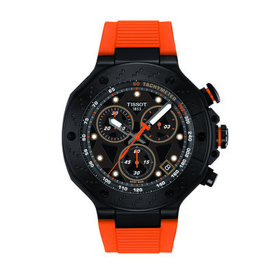 TISSOT T-Race Black Dial Watch, 45mm