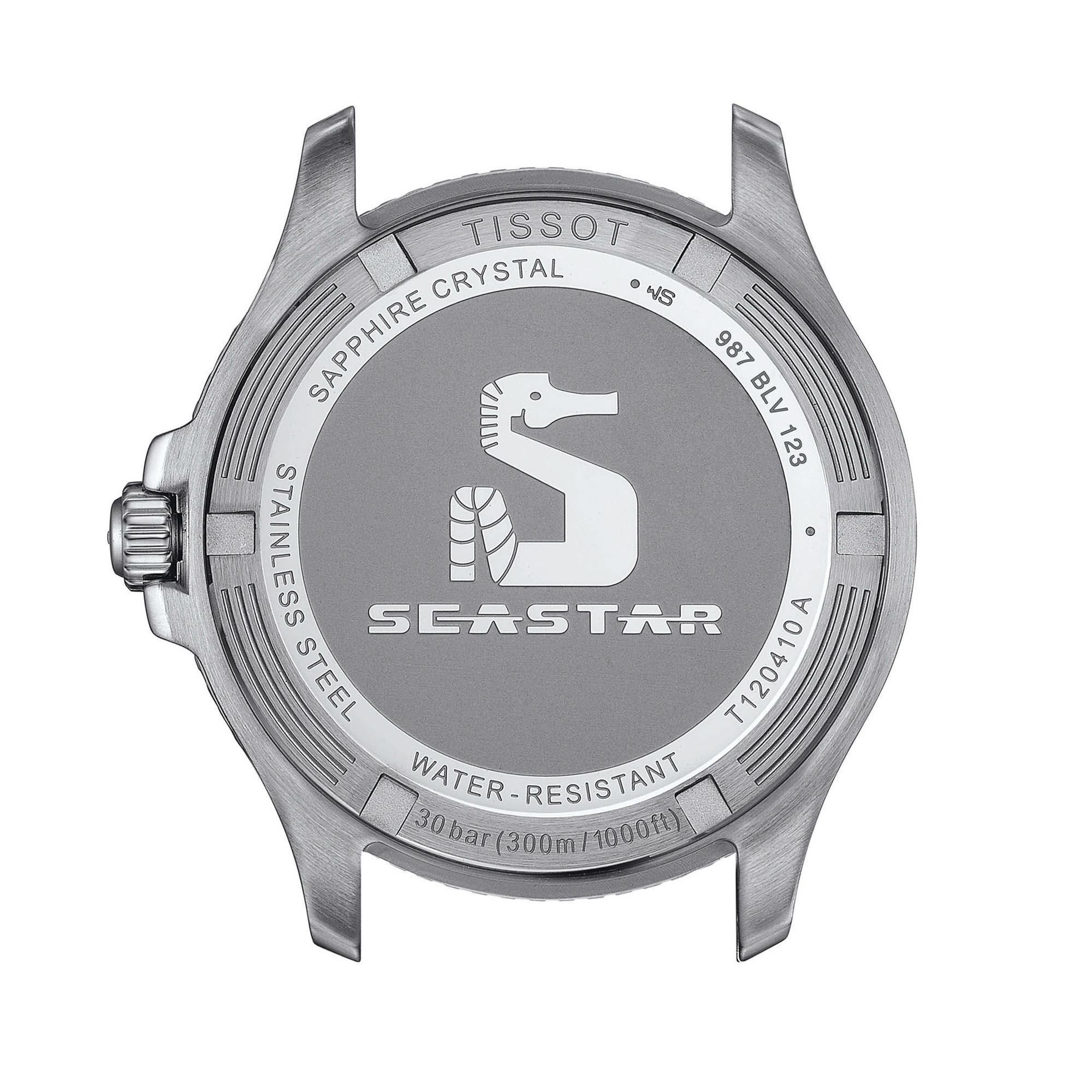 TISSOT Seastar 1000 Black Dial Watch, 40mm