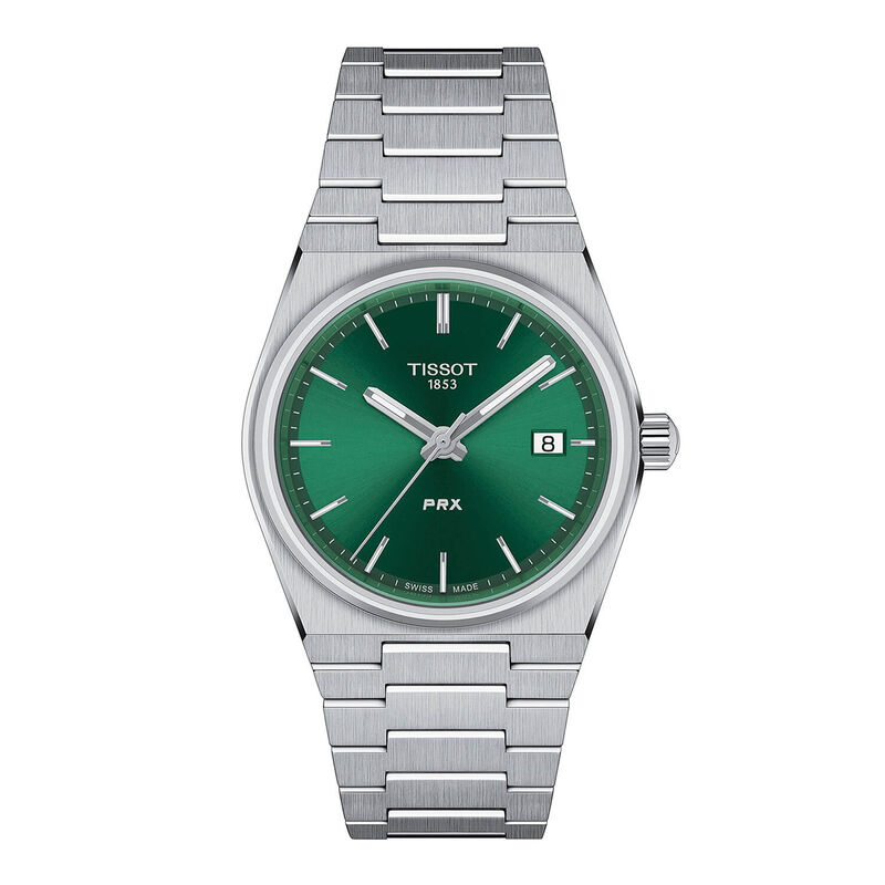 Tissot PRX Watch Green Dial, 35mm image number 0