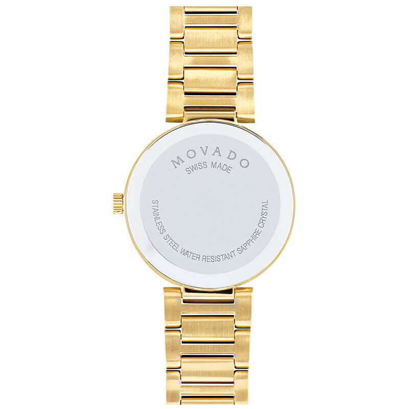 Movado Modern Classic Ladies Gold PVD Watch, 28mm image number 2