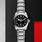 TUDOR Black Bay 41 Watch Steel Case Black Dial Steel Bracelet, 41mm