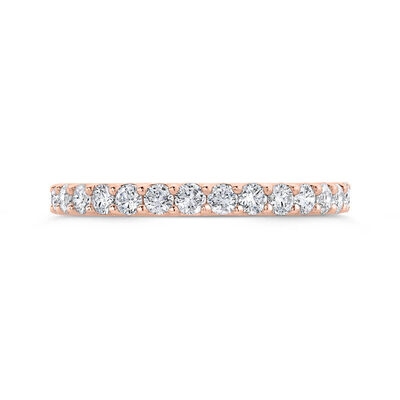Bella Ponte Rose Gold Diamond Band 14K, 1/2 ctw.