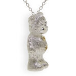 2009 Benny Bear Pendant in Sterling Silver & 14K