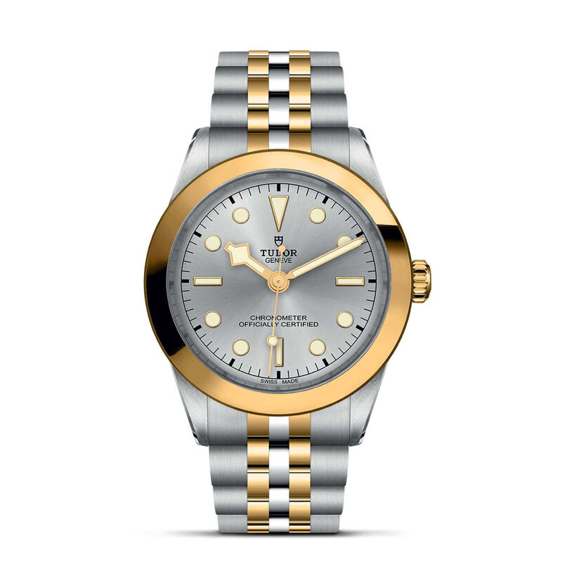 TUDOR Black Bay One 39 S&G Silver Dial Watch, 39mm image number 0