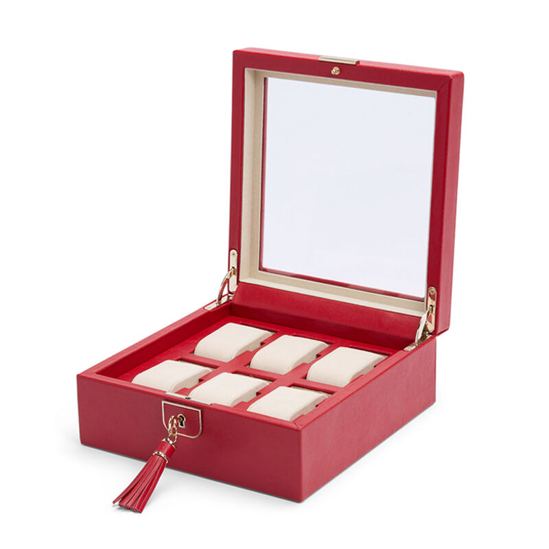 WOLF Palermo 6 Piece Watch Box image number 6