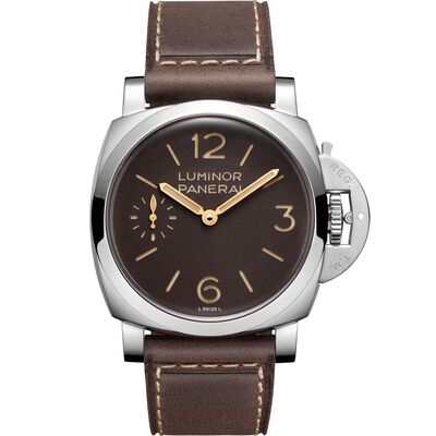 Panerai Luminor Brown Dial Watch, 44mm