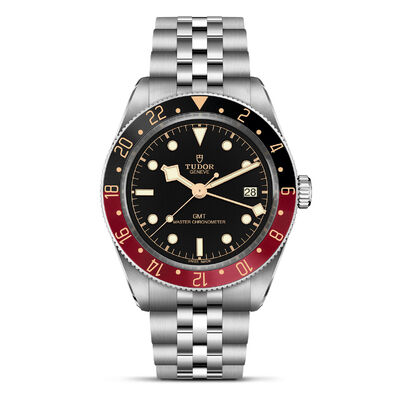 TUDOR Black Bay Black Dial Watch, 39mm