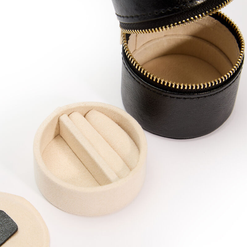 WOLF Palermo Double Watch Roll with Jewelry Pouch image number 7