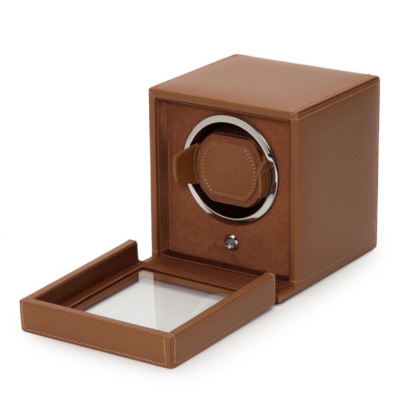 WOLF Cub Single Watch Winder with Cover image number 0