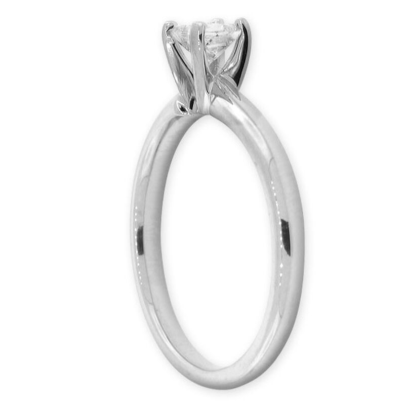 Ikuma Canadian Princess Cut Diamond Ring 14K, 1/3 ct. image number 5