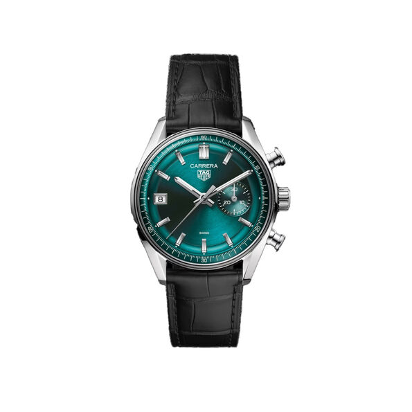 TAG Heuer Carrera Chronograph Green Dial, 39mm