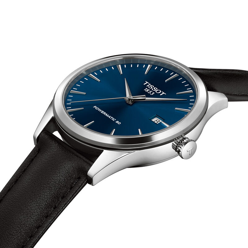 TISSOT Classic Dream Blue Dial Watch, 40mm image number 1