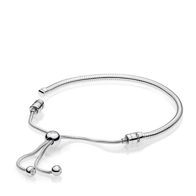 Pandora Signature Sliding CZ Bracelet image number 2