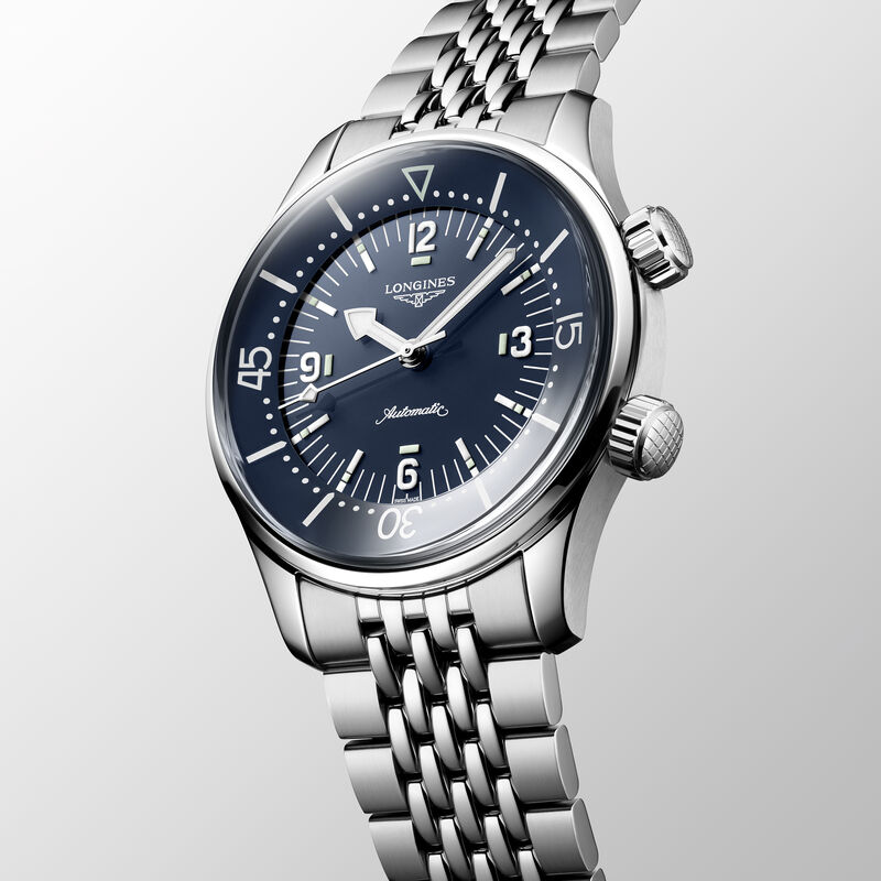 Longines Legend Diver Blue Dial Watch, 39mm image number 1