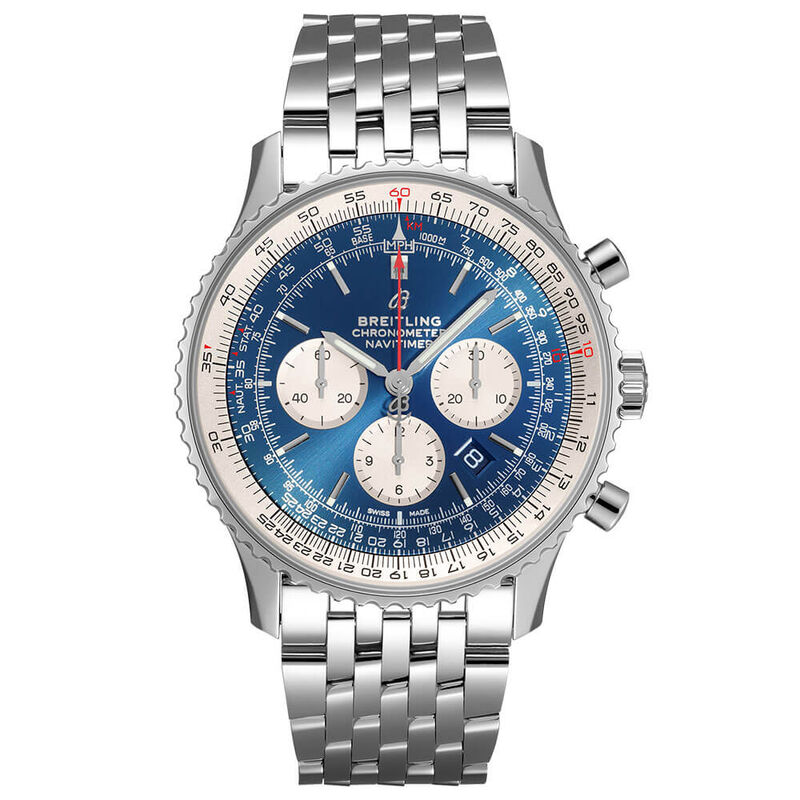 Breitling Navitimer B01 Chronograph 46 Blue Steel Watch, 46mm image number 1
