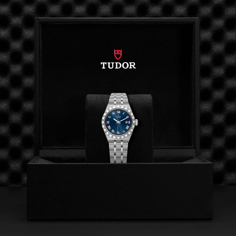 TUDOR Royal Watch Steel Case Blue Dial, 28mm image number 4