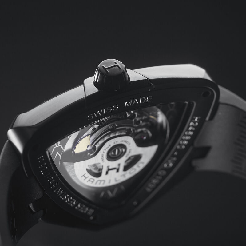 Hamilton Ventura Elvis80 Auto Black Dial Watch, 42mm x 45mm image number 2