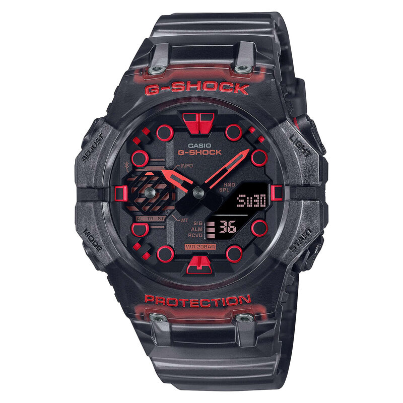 G-Shock GA-B001 Series Watch Black with Red Detail Case, 42.5mm image number 0
