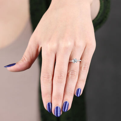 Diamond Engagement Ring 14K